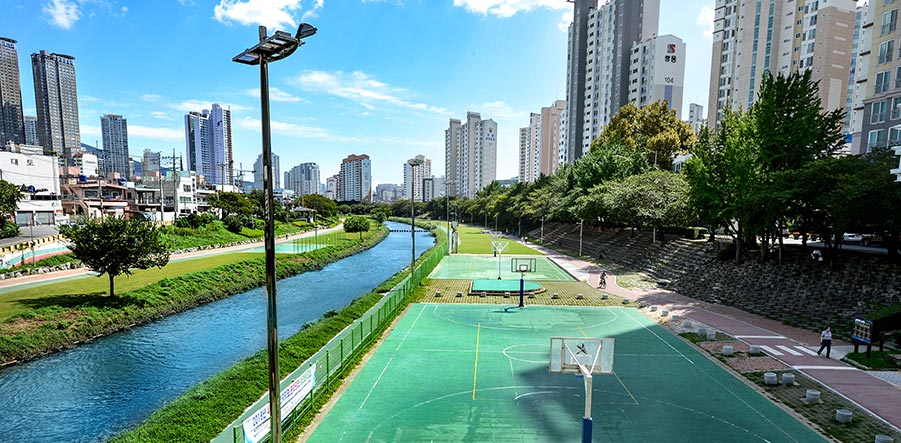 온천천천시민공원-전경이미지